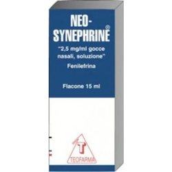 Neo-Synephrine 2.5 mg / ml - decongestant nasal drops 15 ml