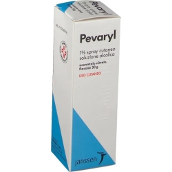 Pevaryl 1% Spray skin solution - antifungal 30 ml