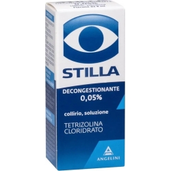 Stilla decongestant 0.05% - eye-drops for eye irritation and redness - 8 ml