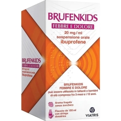 Brufenkids Febbre e Dolore 20 mg/ml - Oral Suspension 150 ml
