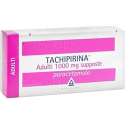 Tachipirina Adults 1000 mg - analgesic antipyretic 10 suppository