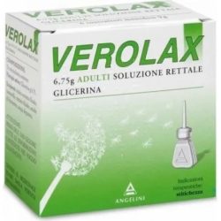 Verolax 6.75 g Adults - for constipation - rectal solution with glycerine 6 enemas