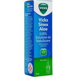 Sinex Aloe 0.05% nebulizer solution - decongestant 15 ml