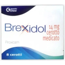Brexidol - for muscle and joint pain - 8 medicated plasters 14mg