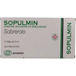 Sopulmin 40 mg/3 ml - mucolytic - 10 vials