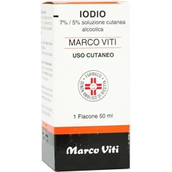 Iodine 7% + 5% - cutaneous disinfectant solution 25 ml