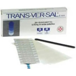 20 transdermal patches for warts, corns and calluses - 3.75 mg / 6 mm