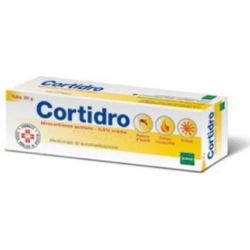 Cortidro Cream 0.5% - insect bites, erythema and burns 20 g