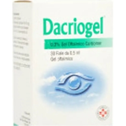 Dacriogel - ocular hydration gel 30 single-dose vials 0.5 ml