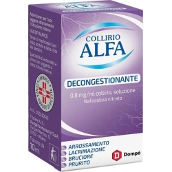 Collirio Alfa 0,8 mg/ml - eye drops - 10 ml