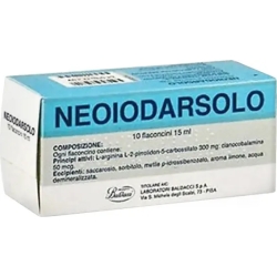 Neoiodarsolo 15 ml - oral solution for convalescence - 10 vials