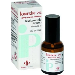 Lomexin 2% Skin Spray - treatment of dermatomycosis and candida 30 ml