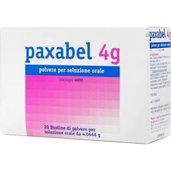 Paxabel 4 g powder for oral solution - against constipation 20 sachets