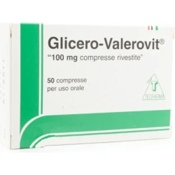 Glicero-Valerovit 100 mg + 40 mg - treatment of mild insomnia 50 coated tablets