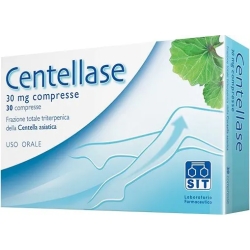 Centellase 30 mg - treatment of venous insufficiency 30 tablets