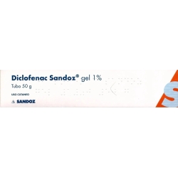 Diclofenac 1% gel - inflammation and pain of muscle and joint 50 g