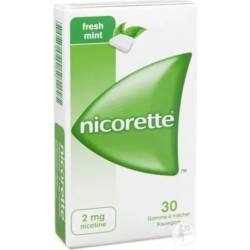 Nicorette 2 mg - to quit smoking 30 mint chewable gums