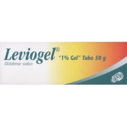 Leviogel 1% - gel for inflammation, muscle and joint pain - 50 g