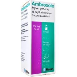 Ambroxolo 15 mg/5 ml - syrup for  bronchopulmonary affections - 200 ml
