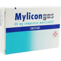 Mylicongas 40 mg - meteorism and aerophagia treatment - 50 chewable tablets
