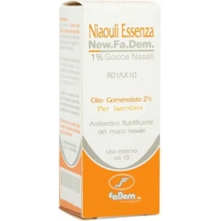 Niaouli Essence 1% - balsamic decongestant - nasal drops 10 ml