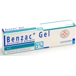 Benzac 5% Gel - trattamento dell'acne 15 g