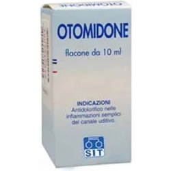 Otomidone 25 mg/ml + 28.8 mg/ml ear drops - analgesic and anti-inflammatory solution 10 ml
