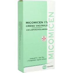 Micomicen vaginal cream - vaginal yeast mycosis treatment 78 g + 12 applicators