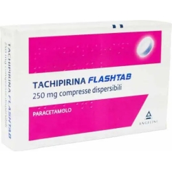 Tachipyrin Flashtab Paracetamol 250 mg children - analgesic-antipyretic 12 buccal tablets