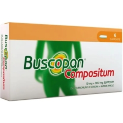 Buscopan Compositum 10 mg + 800 mg - disease of the gastrointestinal tract 6 suppositories