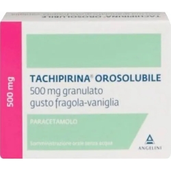 Tachipirina Orosolubile 500 mg - antipyretic analgesic buccal granules - 12 sachets