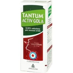 Tantum Activ Gola Spray 0.25% - sore throat nebulizer 15 ml