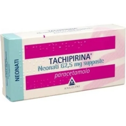 Tachipirina Newborn 62.5 mg - antipyretic analgesic 10 suppositories