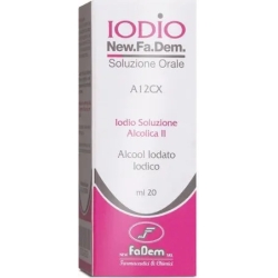 Iodine 2% + 2,5% Alcoholic Solution - Disinfectant 20 ml