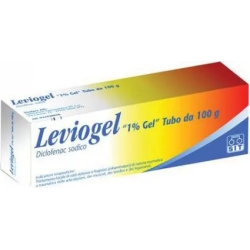 Leviogel 1% - pain relief gel for inflammation and muscle and joint pain 100g