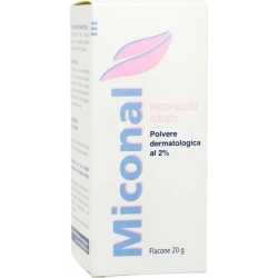 Miconal 2% - Dermatological powder skin and nail infections from dermatophytes and candida - 20 g