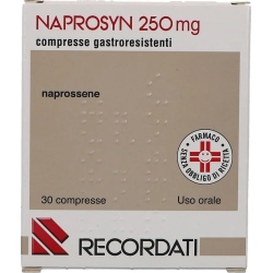 Naprosyn 250 mg - treatment for arthritis and rheumatism - granules for oral suspension 30 sachets