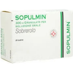 Sopulmin 300 mg granules for oral suspension - mucolytic 20 sachets