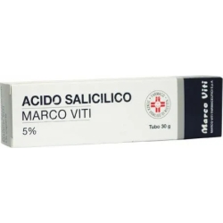 Salicylic acid 5% Ointment - treatment of psoriasis, acne, seborrhea, eczema 30 g
