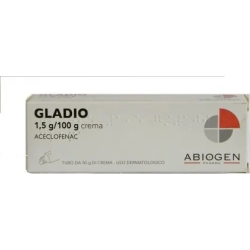 Gladio 1,5% cream - muscle and joint pain 50 g