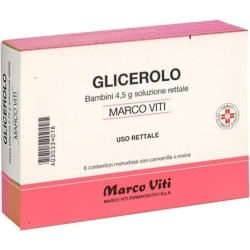 Glycerol 4,5 g Children - rectal solution against constipation - 6 micro-enemas