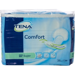 comfort super - shaped pads for incontinence - 36 pcs