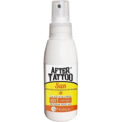aftertattoo sun spray solare - specific sunscreen for tattoos - 75 ml