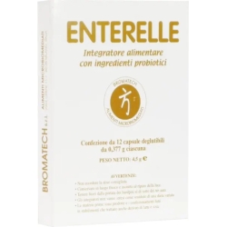 dietary supplement with probiotics enterelle 12 capsules
