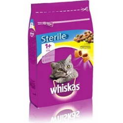 Sterile 1+ dry cat food with Salmon - 6 bags x 1.4 kg