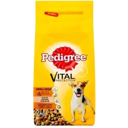 small sized dogs - White Meat and vegetables - dry food for small sized dogs - 6 bags x 2 kg