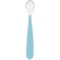 Soft silicone spoon 6m + - bipack of - light blue colour