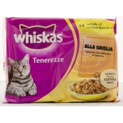tender bites - Grilled White Meat with chicken - wet cat food - 4x85 g