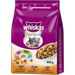 Junior with chicken - dry food for kittens - 950 g
