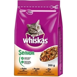 Senior 7+ with chicken - dry food for adult cats - 350 g